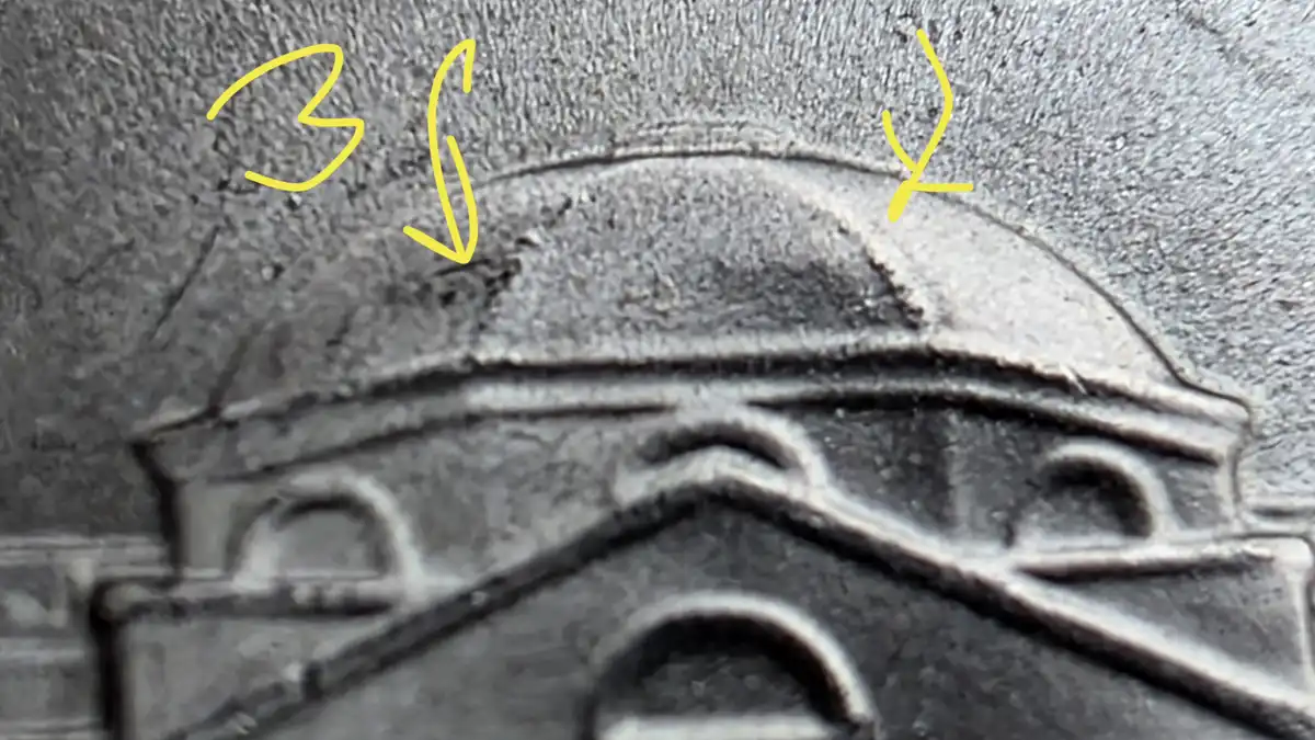 2026-P-Jefferson-Nickel-Possible-Die-Chips,-Die-Cracks-And-Other-Anomalies